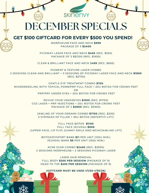 DECEMBER SPECIALS 1
