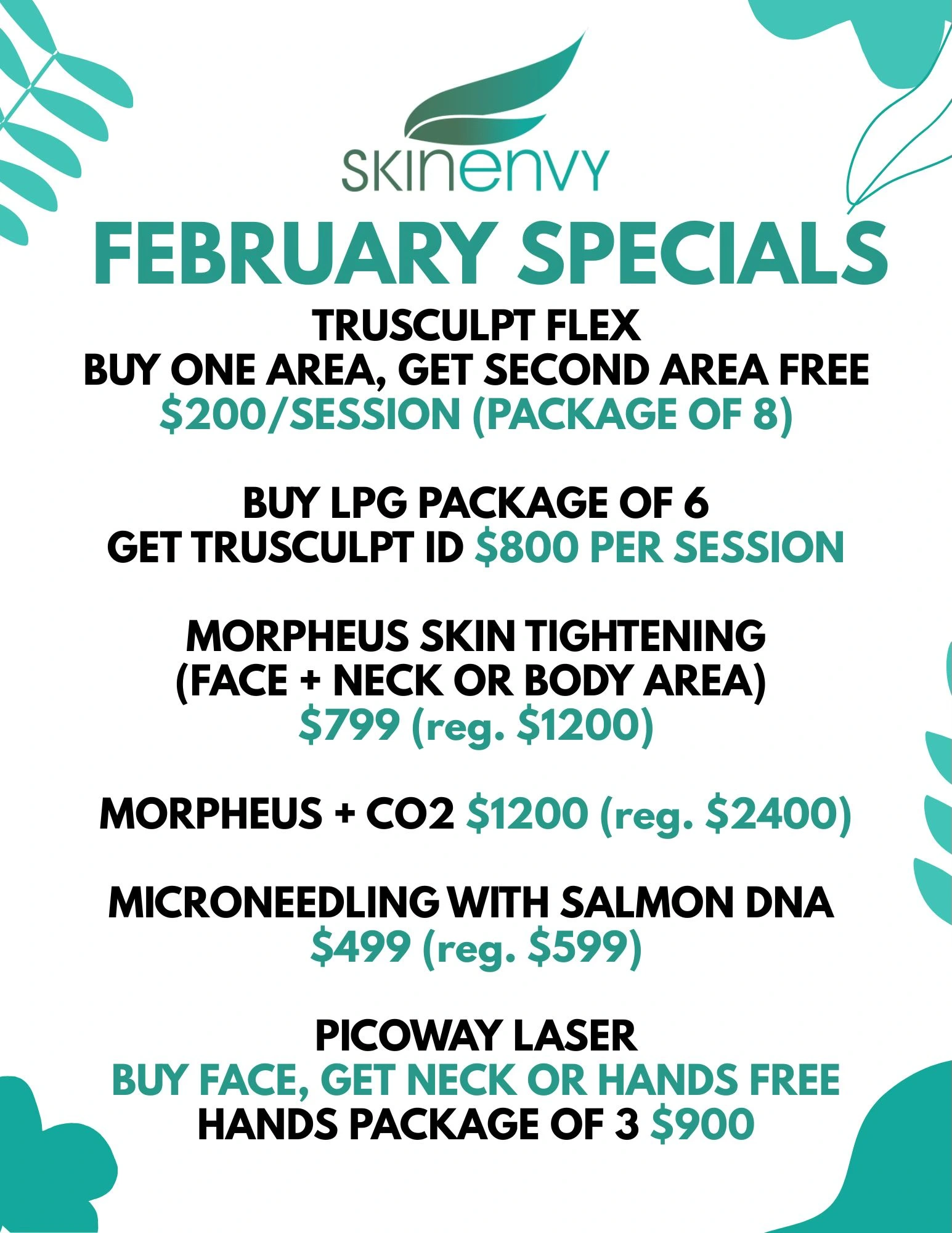 February Specials